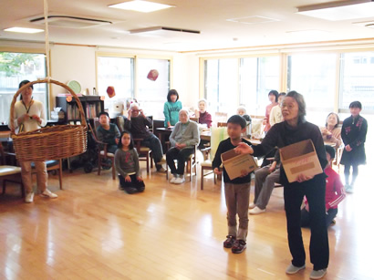 野幌西小学校の4年生の皆さんが当施設に見学・交流に来られました